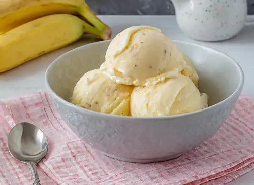 Bananen ijs uit Tasmanië