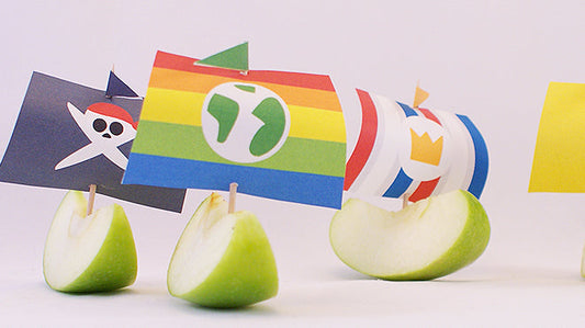 Traktatie appel bootjes