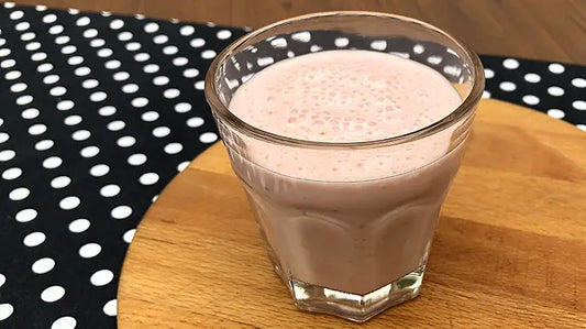 Aardbeien milkshake