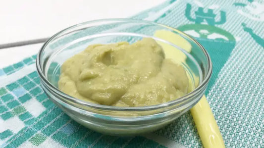Avocado, banaan en appelpuree - Babyhapje