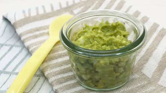 Avocado met ei - Babyhapje