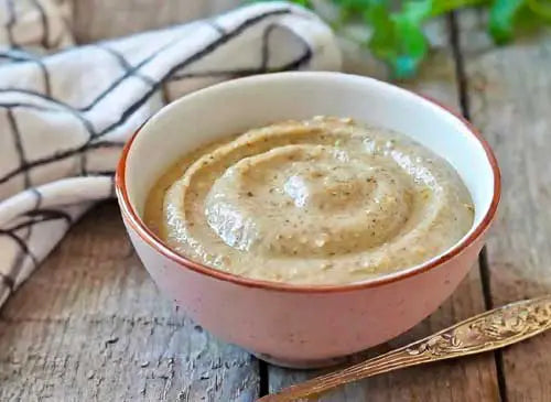 Baby's eerste baba ganoush