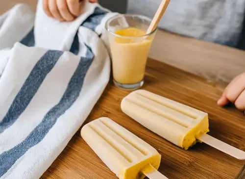 Bananen ijs - recepten voor babyvoeding