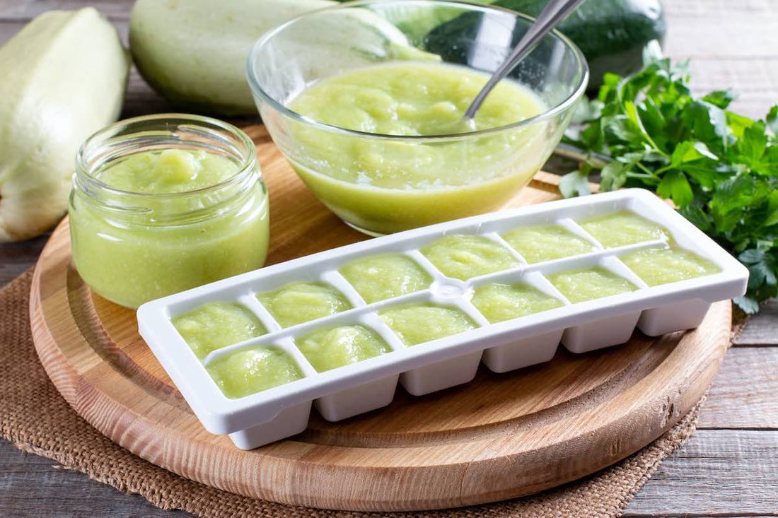 Invriezen, ontdooien en opwarmen van babyvoeding