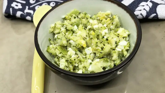 Broccoli stamppot met ei - Zelf babyvoeding maken