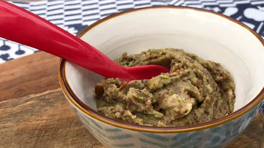 Bruine bonen, broccoli en rozijnen - Zelf babyvoeding maken