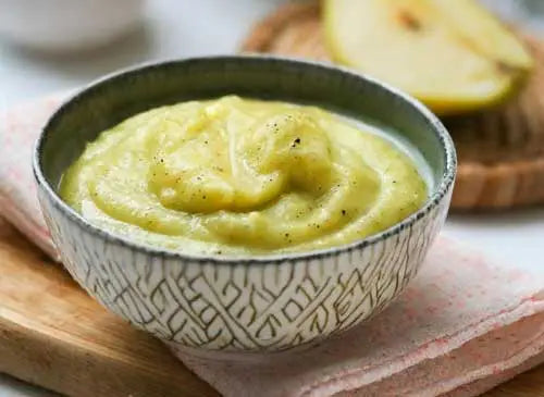 Courgette peerhapje - Zelf babyhapjes maken