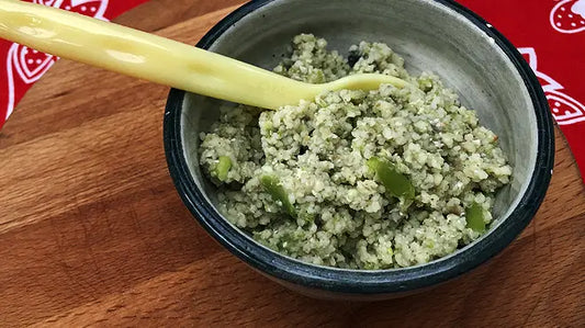 Couscous met kip, champignons en boontjes - Recepten voor babyhapjes