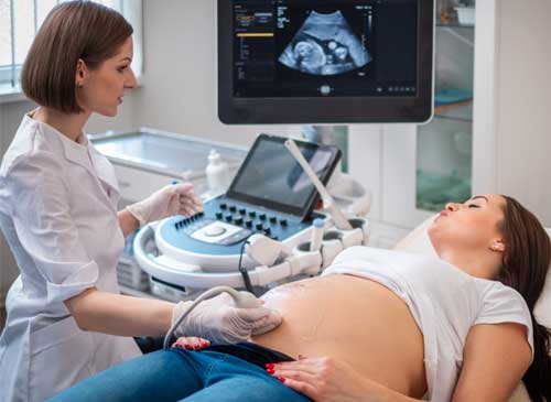 Doppler-meting bij kleine baby's