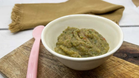 Groentestoof met kokosmelk - zelf babyvoeding maken