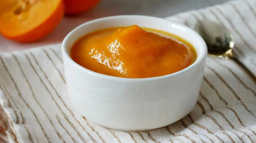 Kaki fruit babyhapje - recept babyvoeding