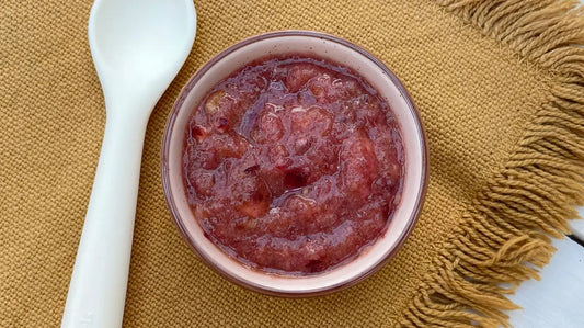 Kersen, banaan en appelhapje - recepten voor babyvoeding