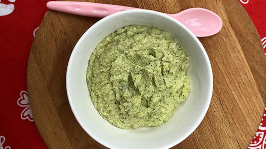 Kip met broccoli, nectarine en rijst - recepten voor babyvoeding