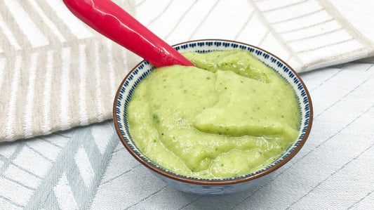 Komkommer banaan avocadomoes