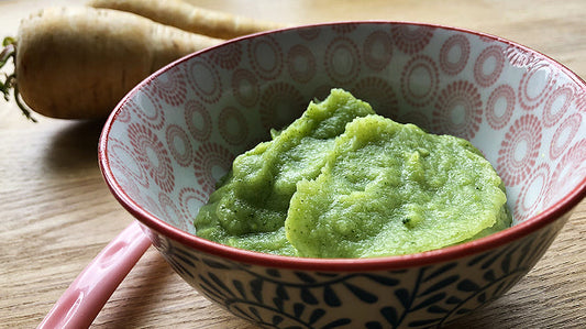Pastinaak broccoli moes