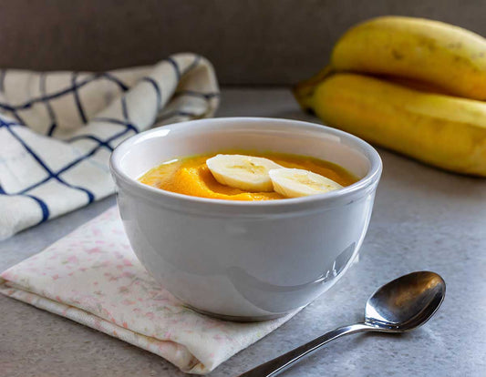 Pompoen en banaanpuree - recept voor babyvoeding