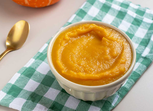 Pompoen hapje - Recept voor babyvoeding