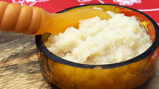 Puree van pastinaak en knolselderij