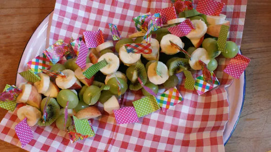 Traktatie fruitprikkers