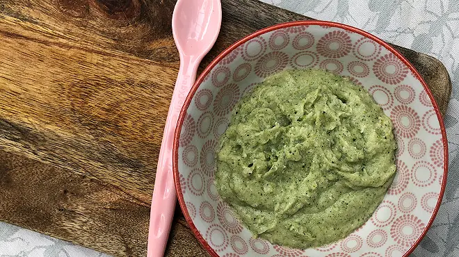 Broccoli met aardappel en kip - Zelf babyvoeding maken