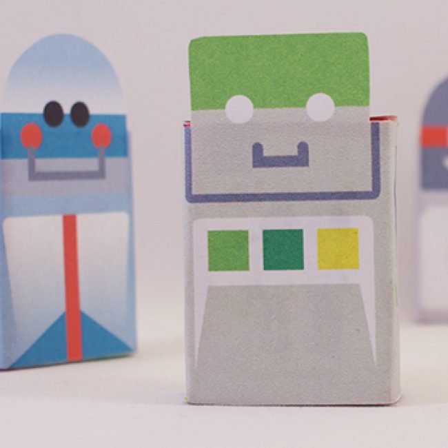 Traktatie rozijnen robot