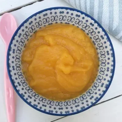 Abrikoos en appelhapje - Fruithapje voor je baby
