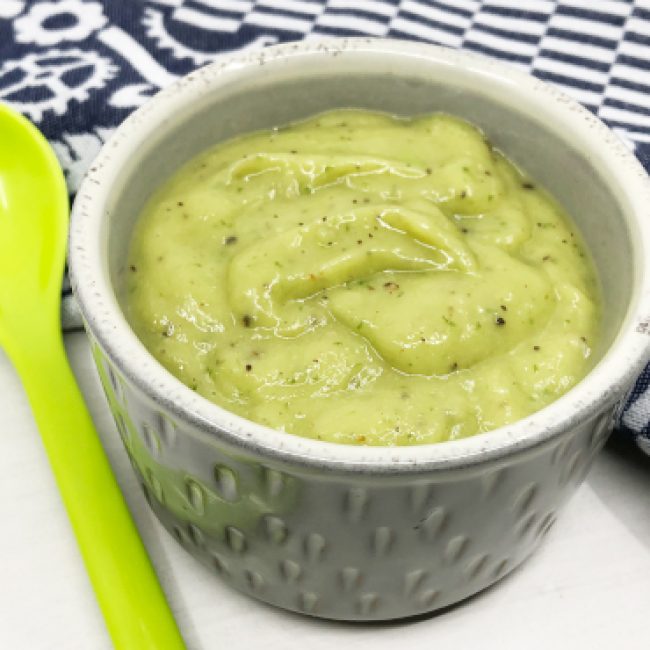 Avocado, komkommer en kiwimoes