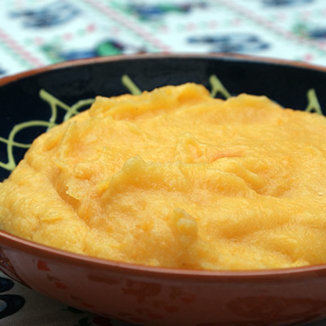 bloemkool wortelpuree