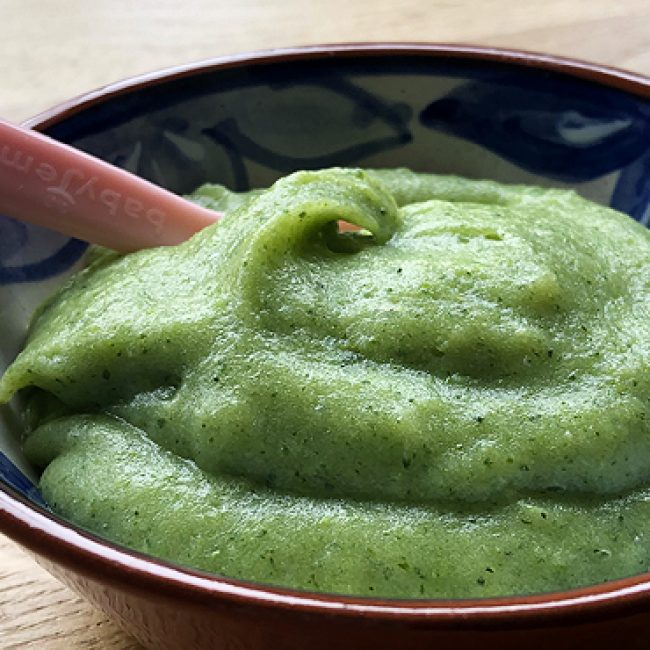 Broccoli puree