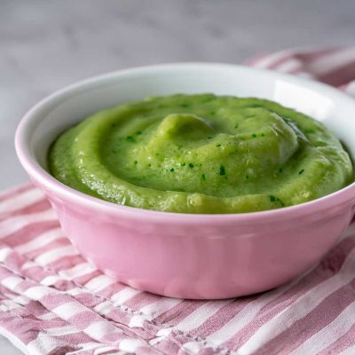 courgette hapje - recepten voor babyvoeding