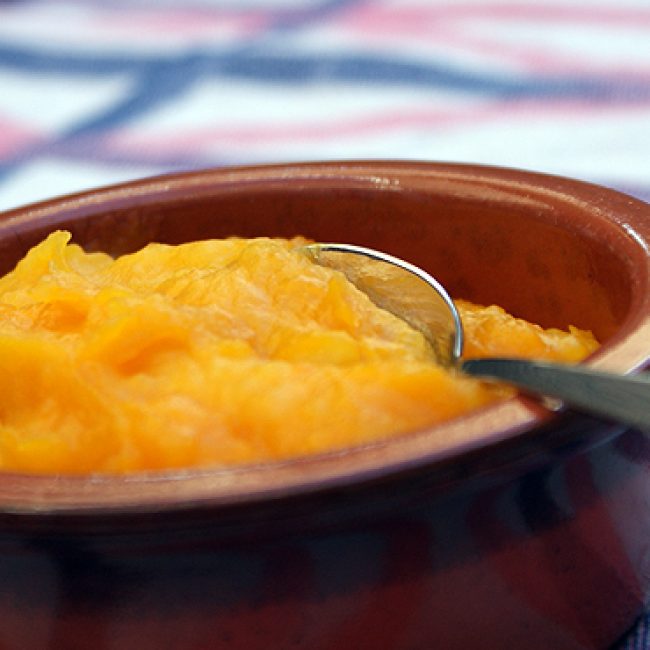 Pompoen puree